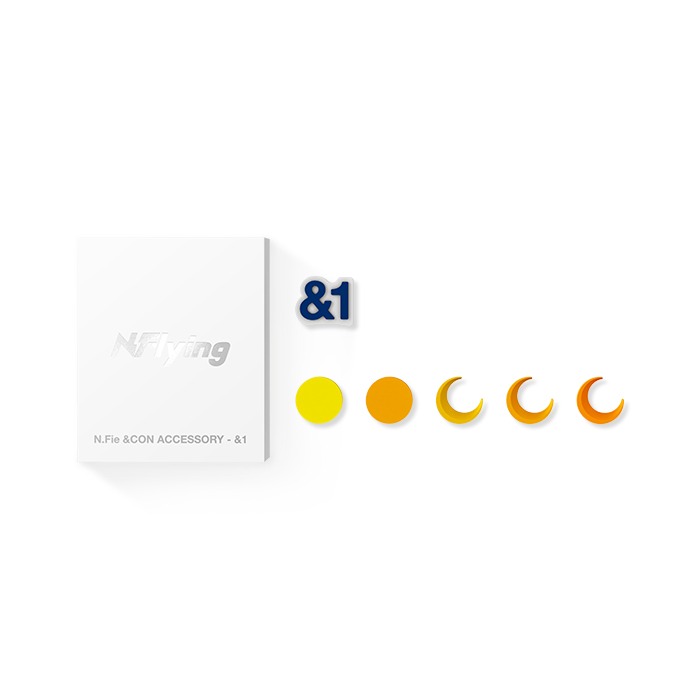 N.Flying LIVE &#039;&amp;CON&#039; - Man On the Moon OFFICIAL MD_ N.Fie &amp;CON ACCESSORY - &amp;1